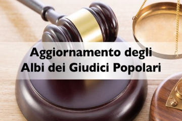 Aggiornamento albi giudici popolari