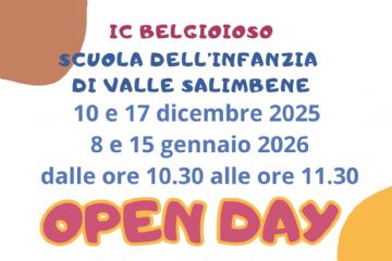 OPEN DAY Scuola dell'infanzia di Valle Salimbene