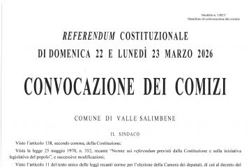 convocazione comizi referendum